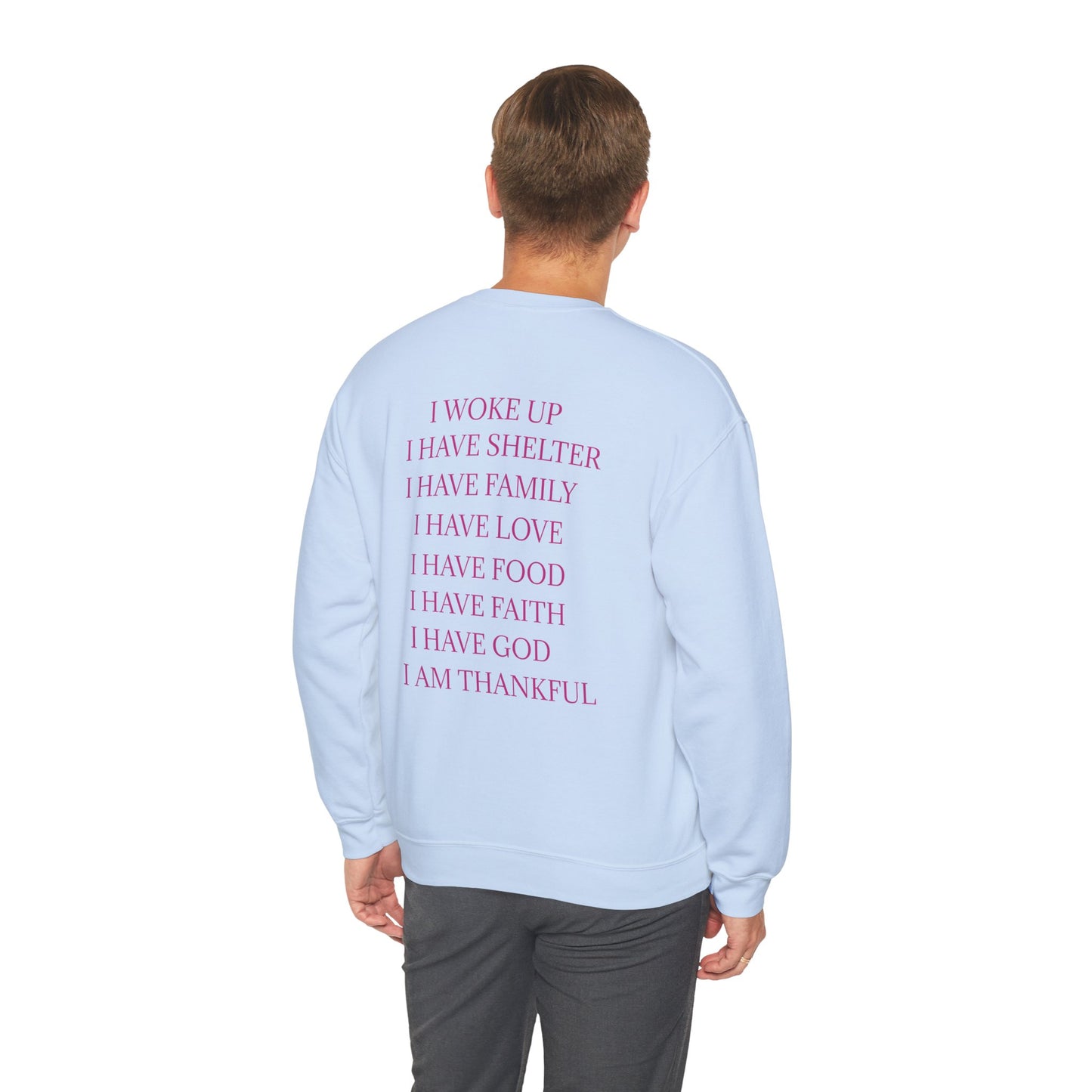 By The Grace Of God Crewneck Sweatshirt