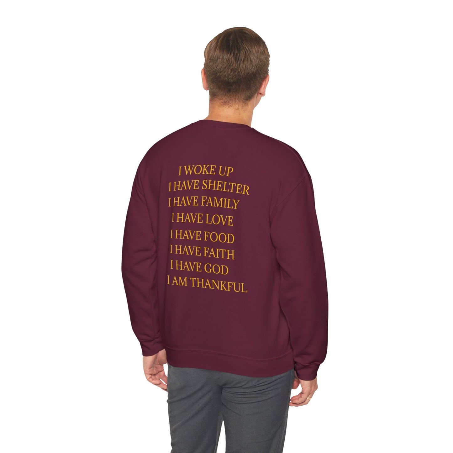 By The Grace Of God Crewneck Sweatshirt