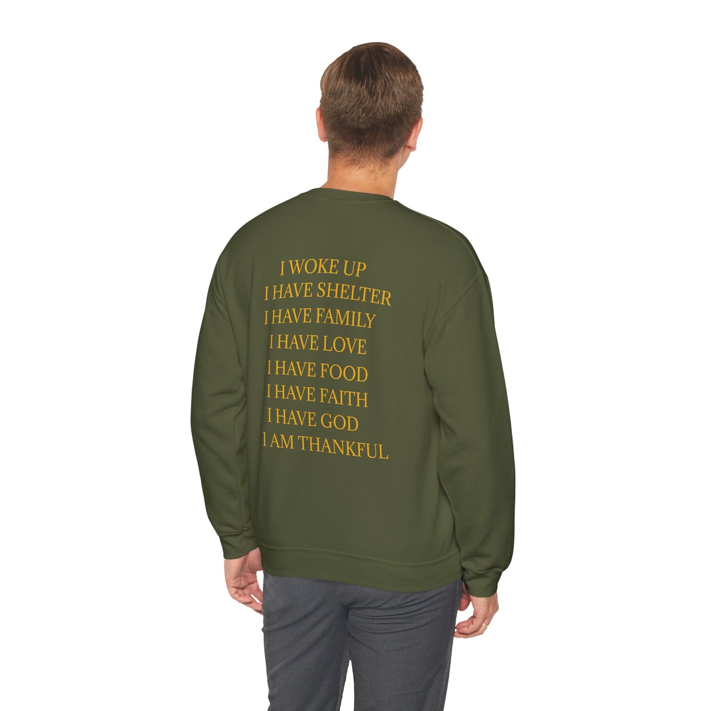By The Grace Of God Crewneck Sweatshirt