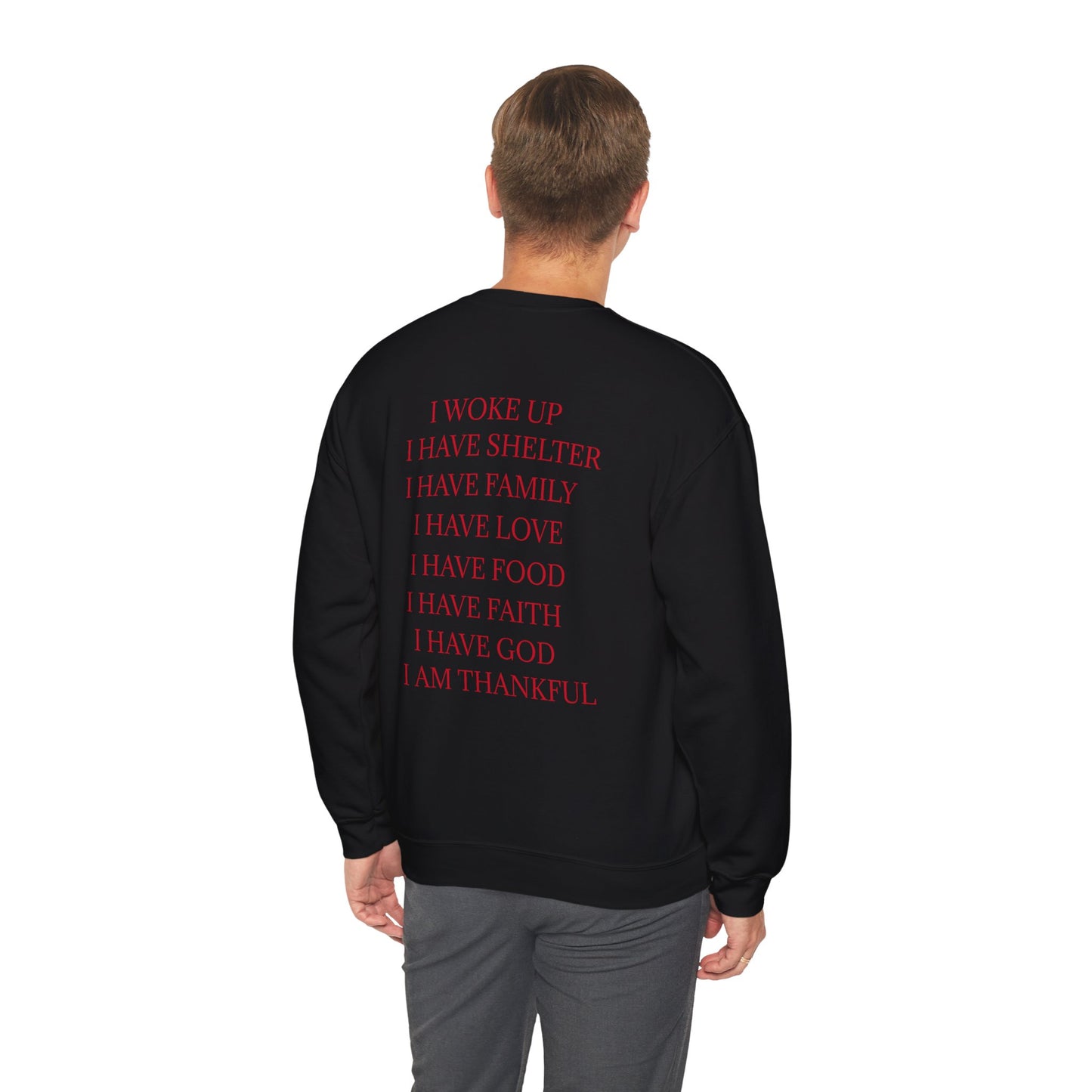 By The Grace Of God Crewneck Sweatshirt