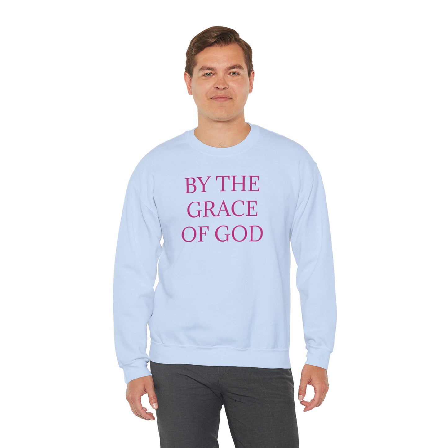 By The Grace Of God Crewneck Sweatshirt