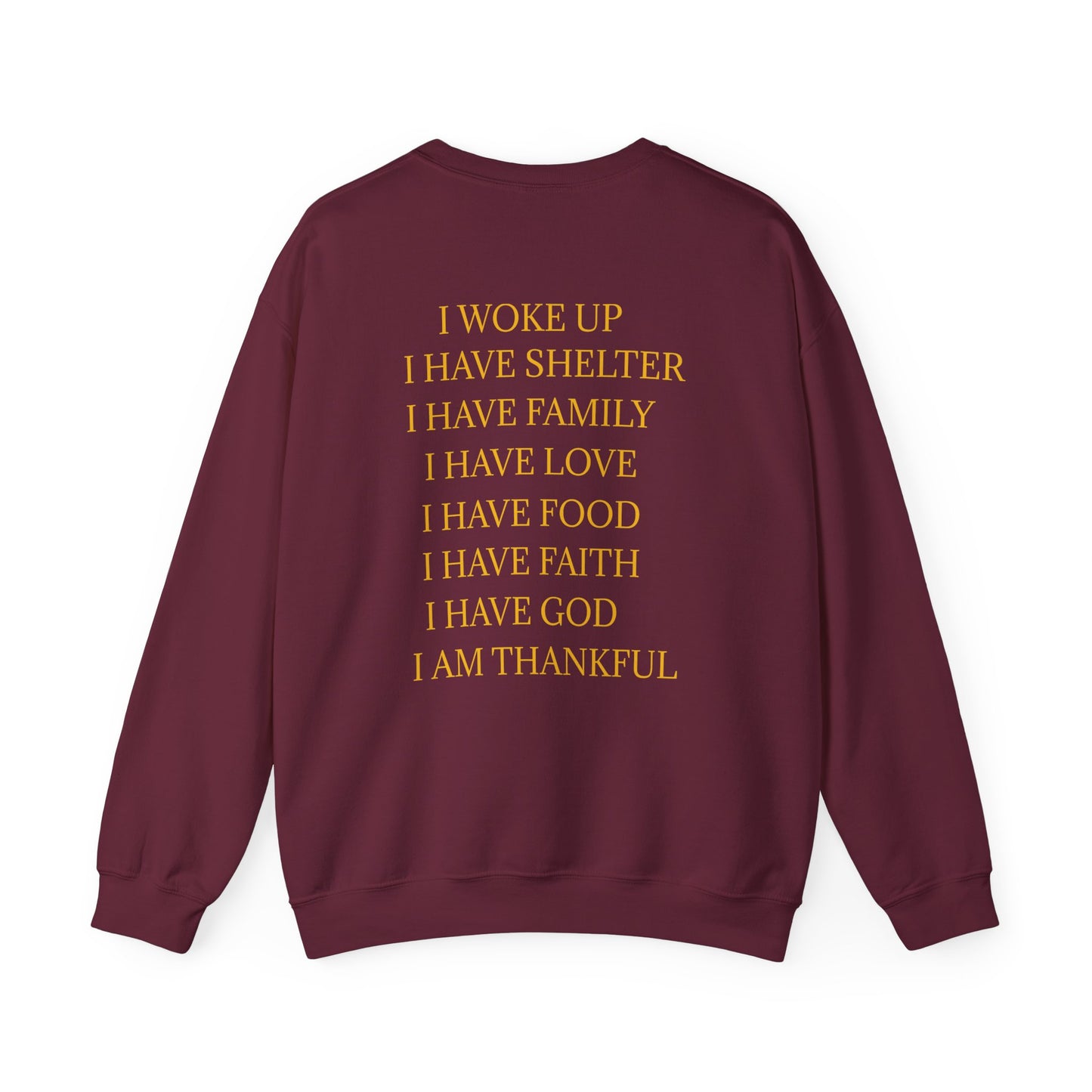 By The Grace Of God Crewneck Sweatshirt