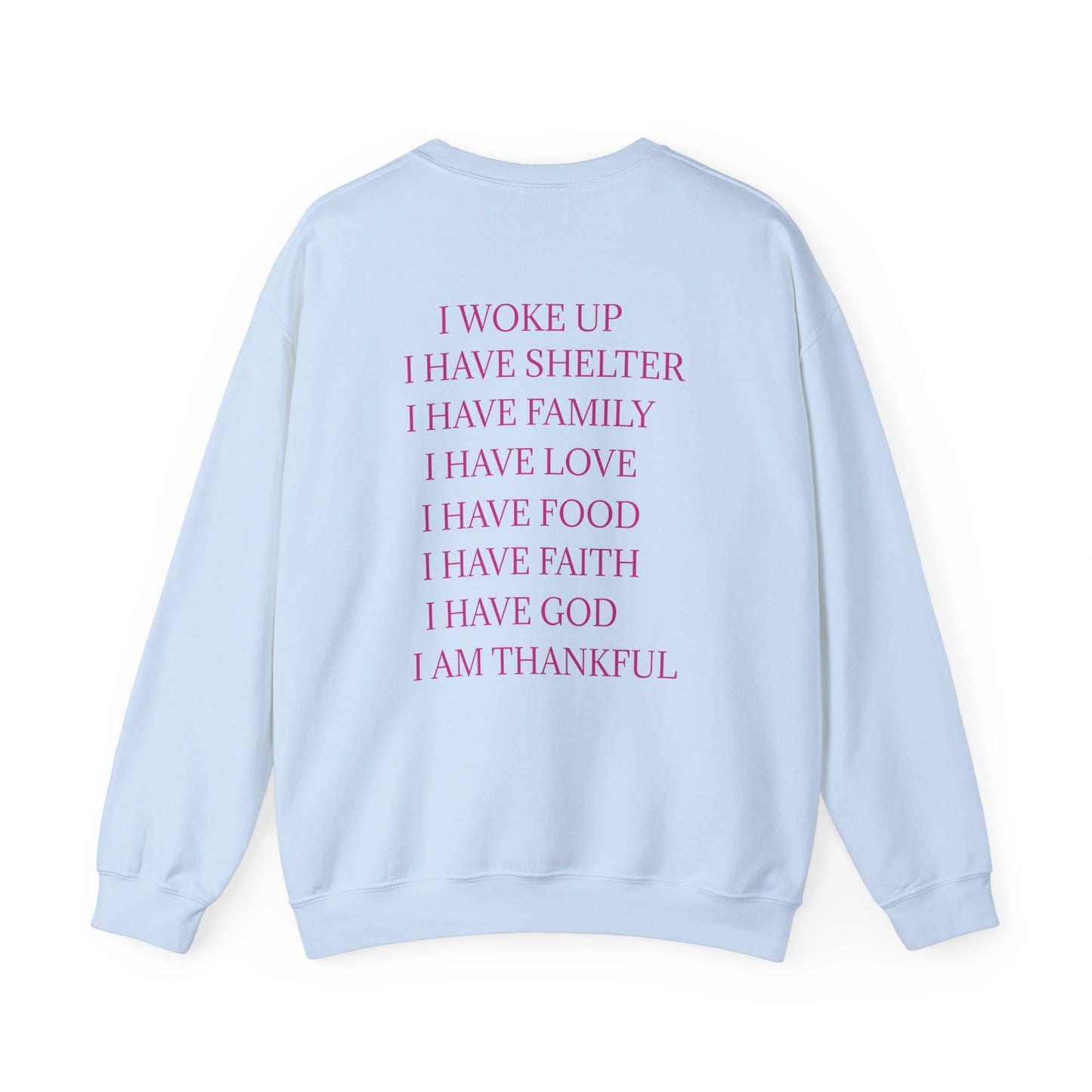 By The Grace Of God Crewneck Sweatshirt