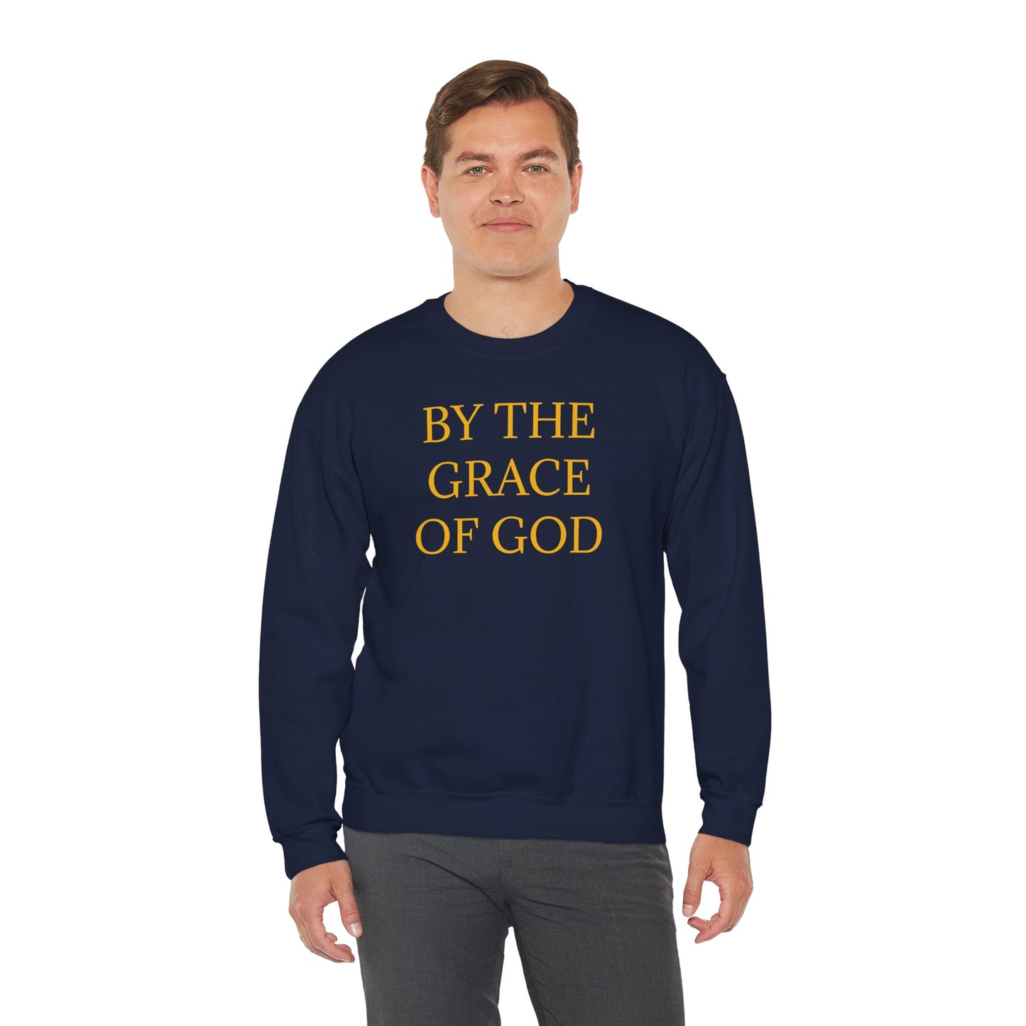By The Grace Of God Crewneck Sweatshirt