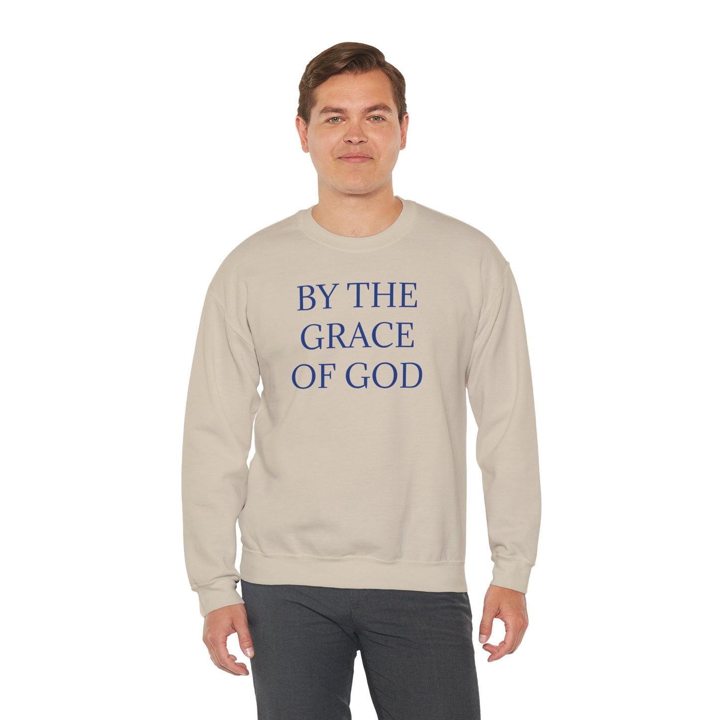 By The Grace Of God Crewneck Sweatshirt