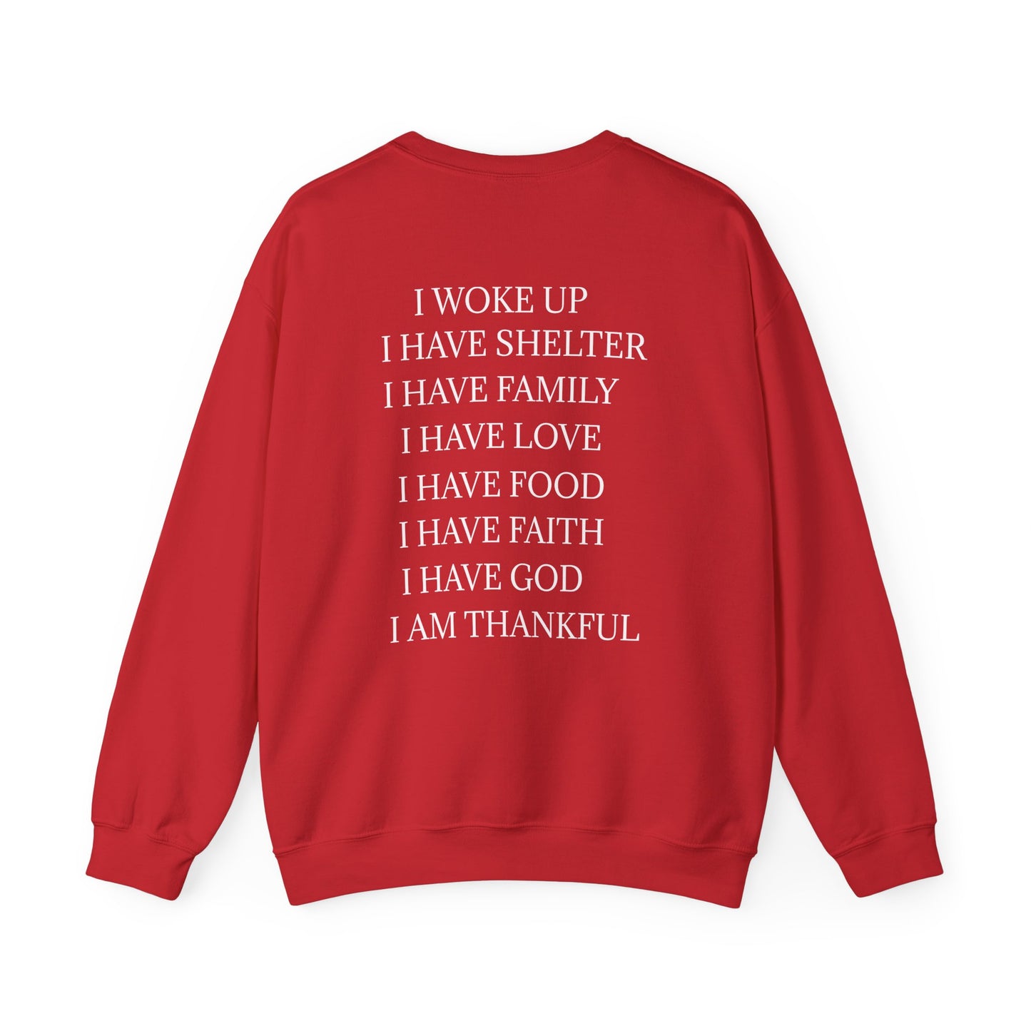 By The Grace Of God Crewneck Sweatshirt