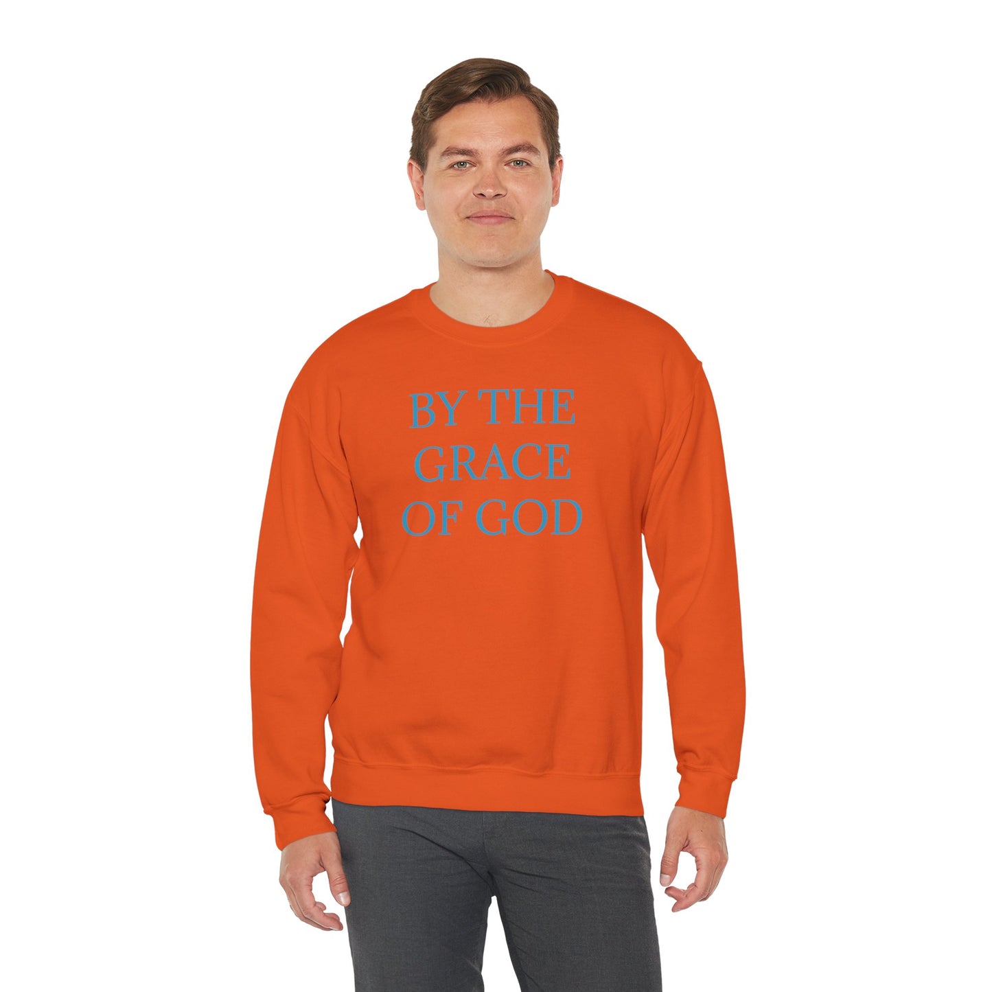 By The Grace Of God Crewneck Sweatshirt