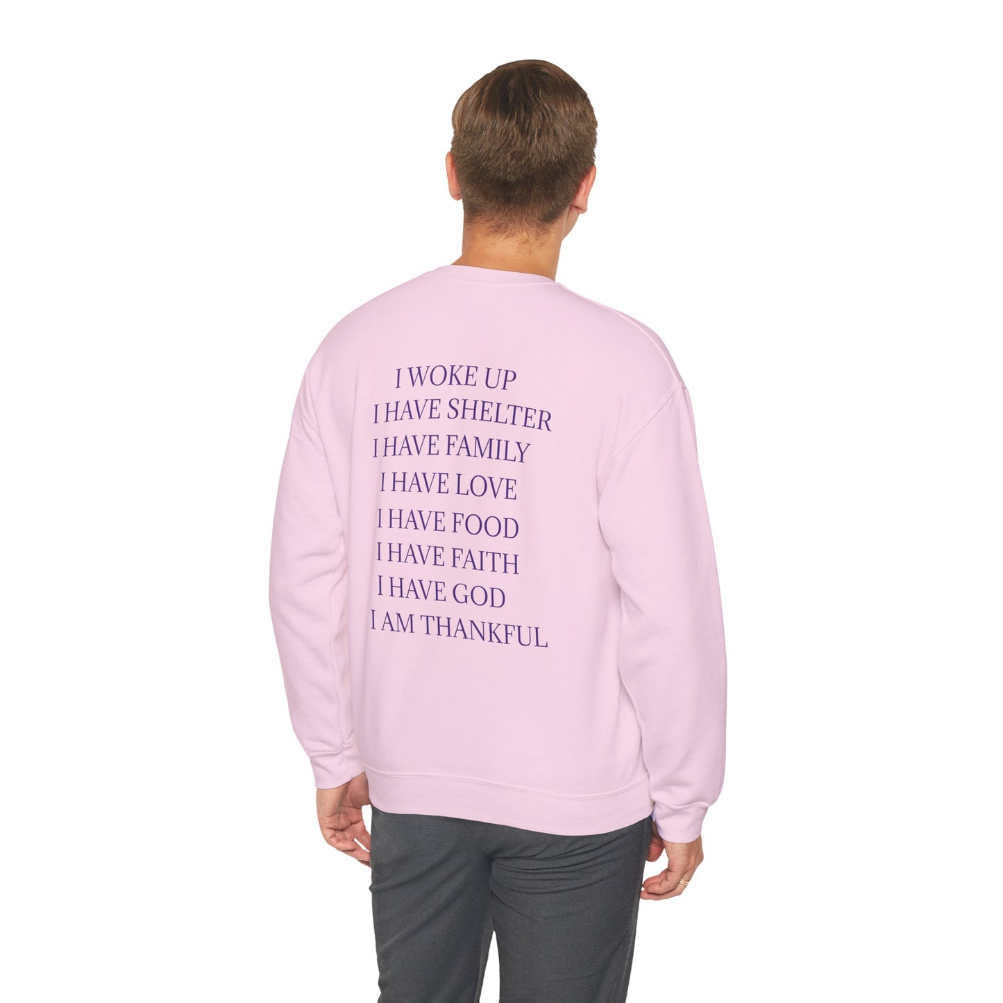 By The Grace Of God Crewneck Sweatshirt