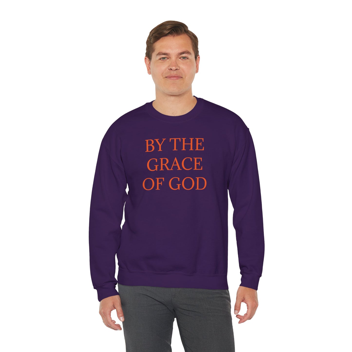 By The Grace Of God Crewneck Sweatshirt