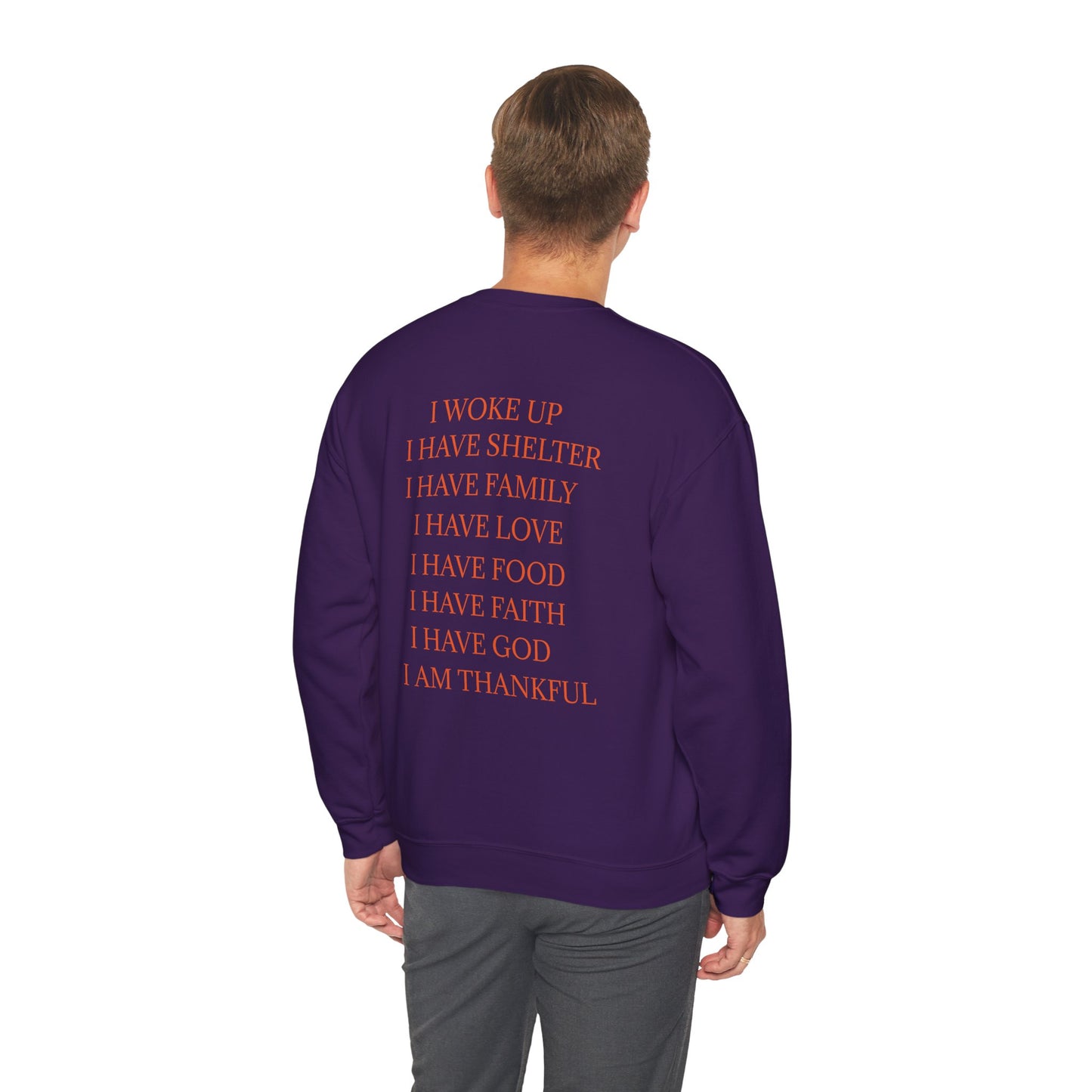 By The Grace Of God Crewneck Sweatshirt