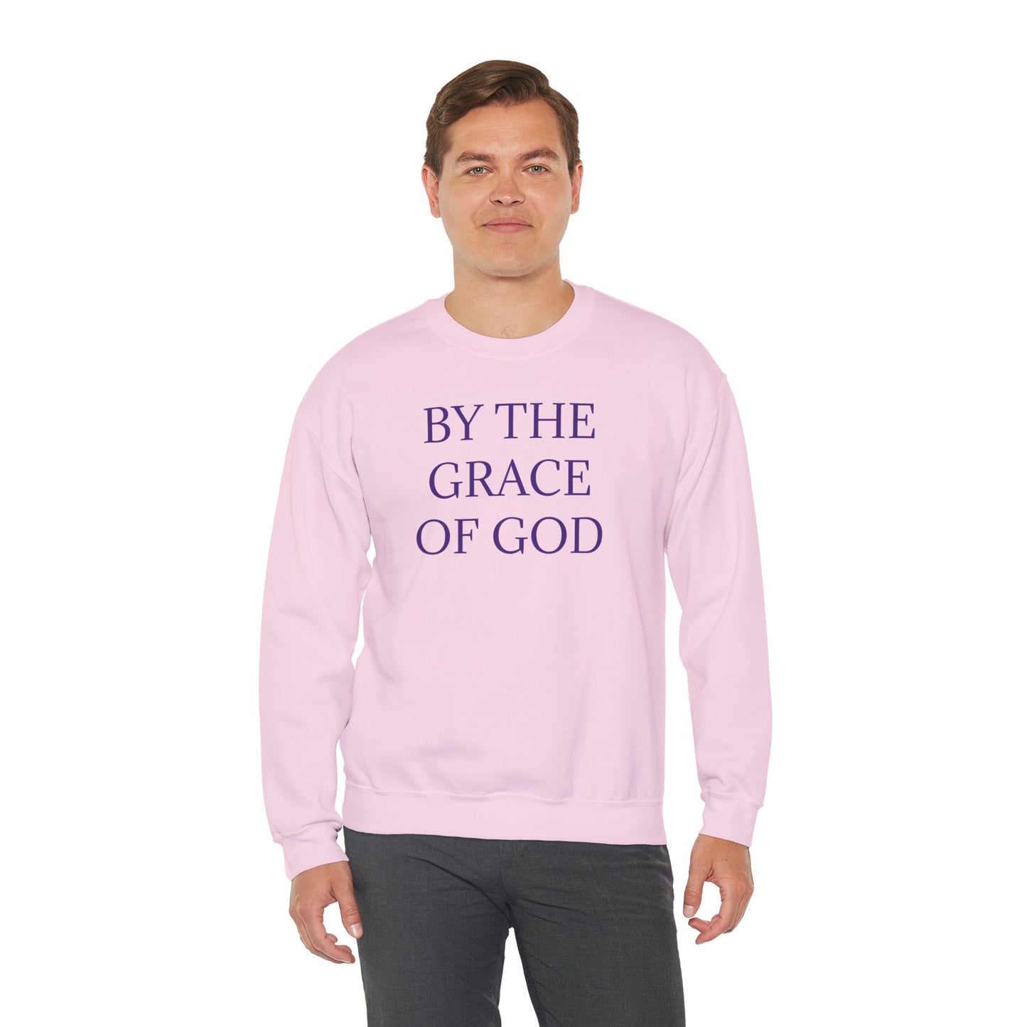 By The Grace Of God Crewneck Sweatshirt