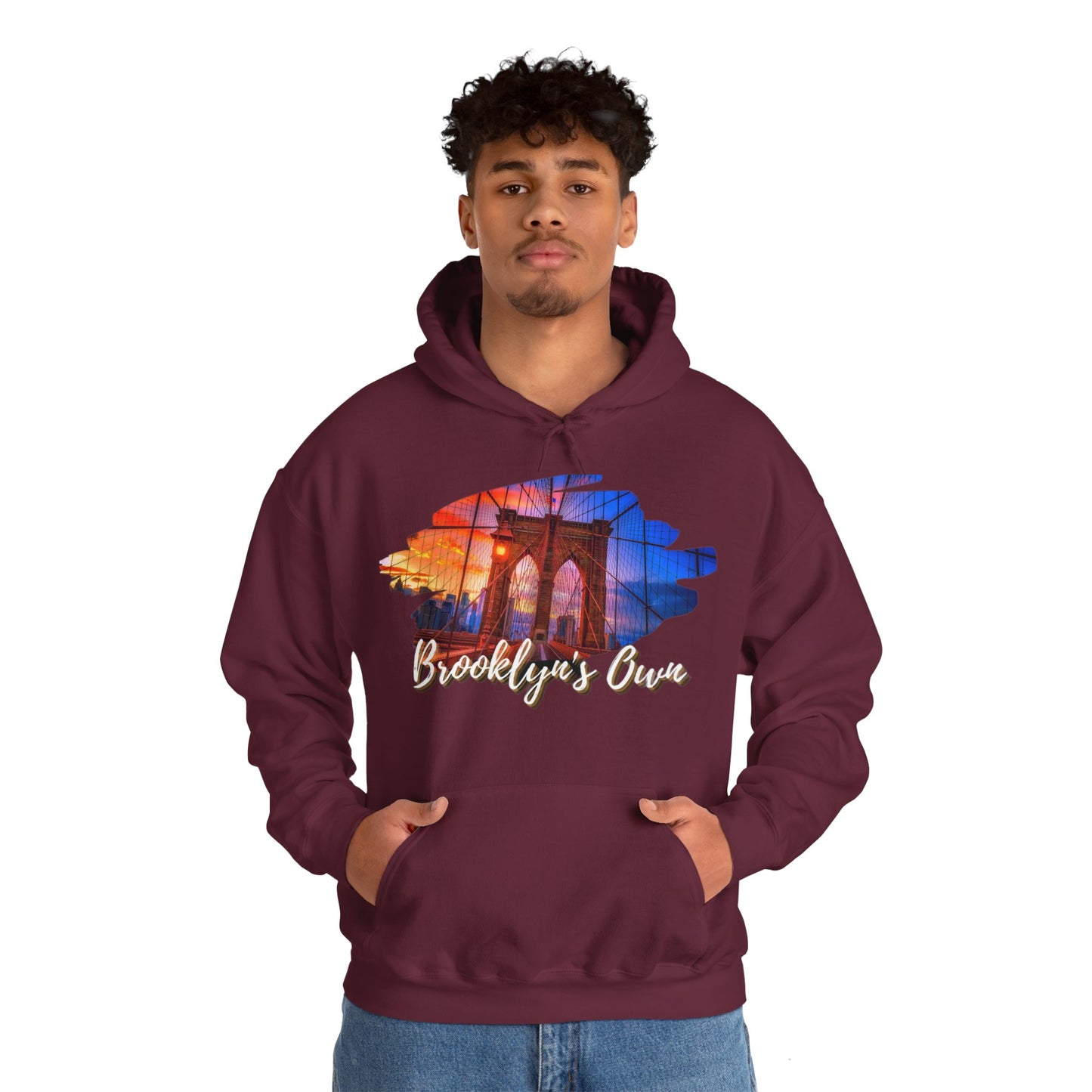 Big Brooklyn Unisex Hoodie Sweatshirt