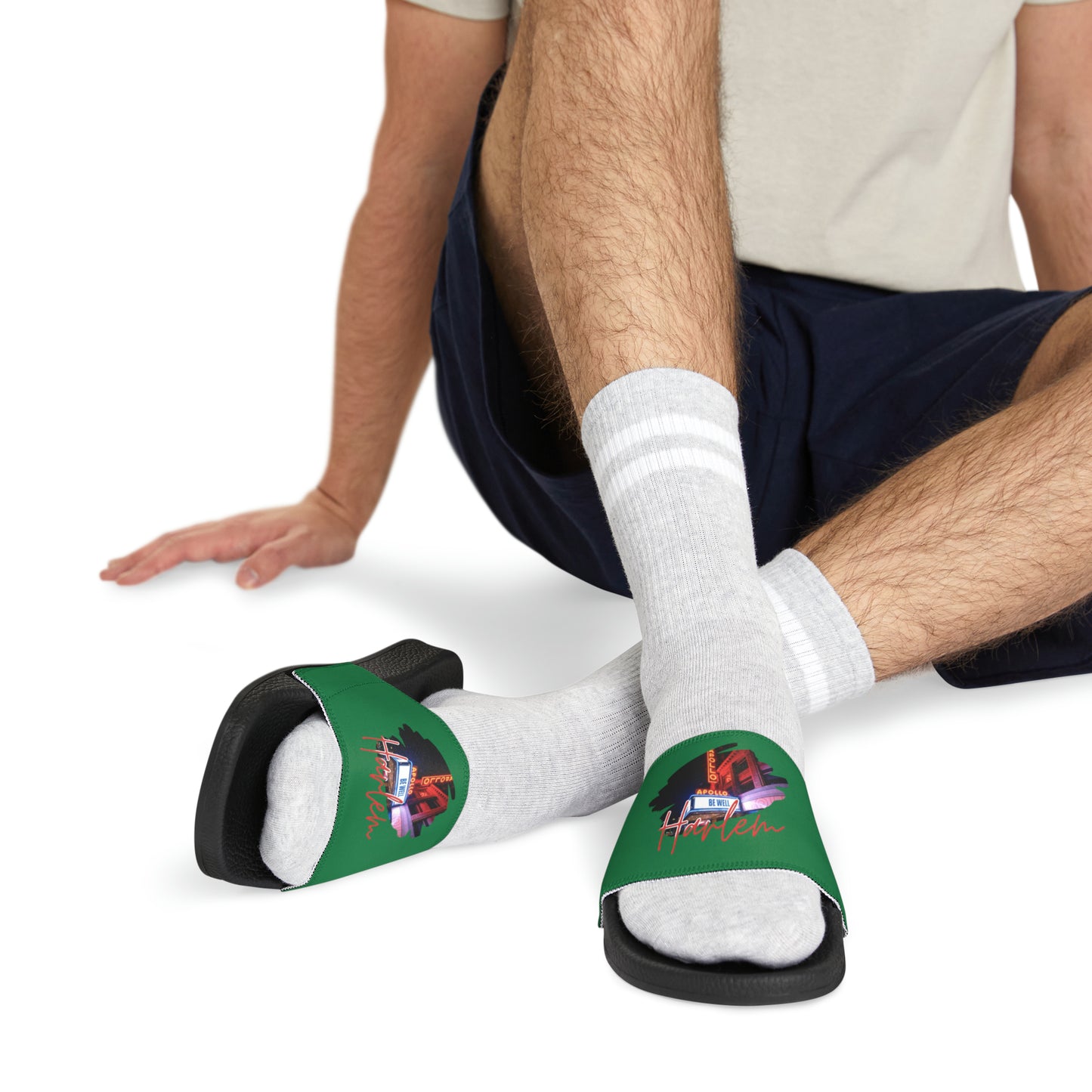 Men's No Place Like Harlem Slides