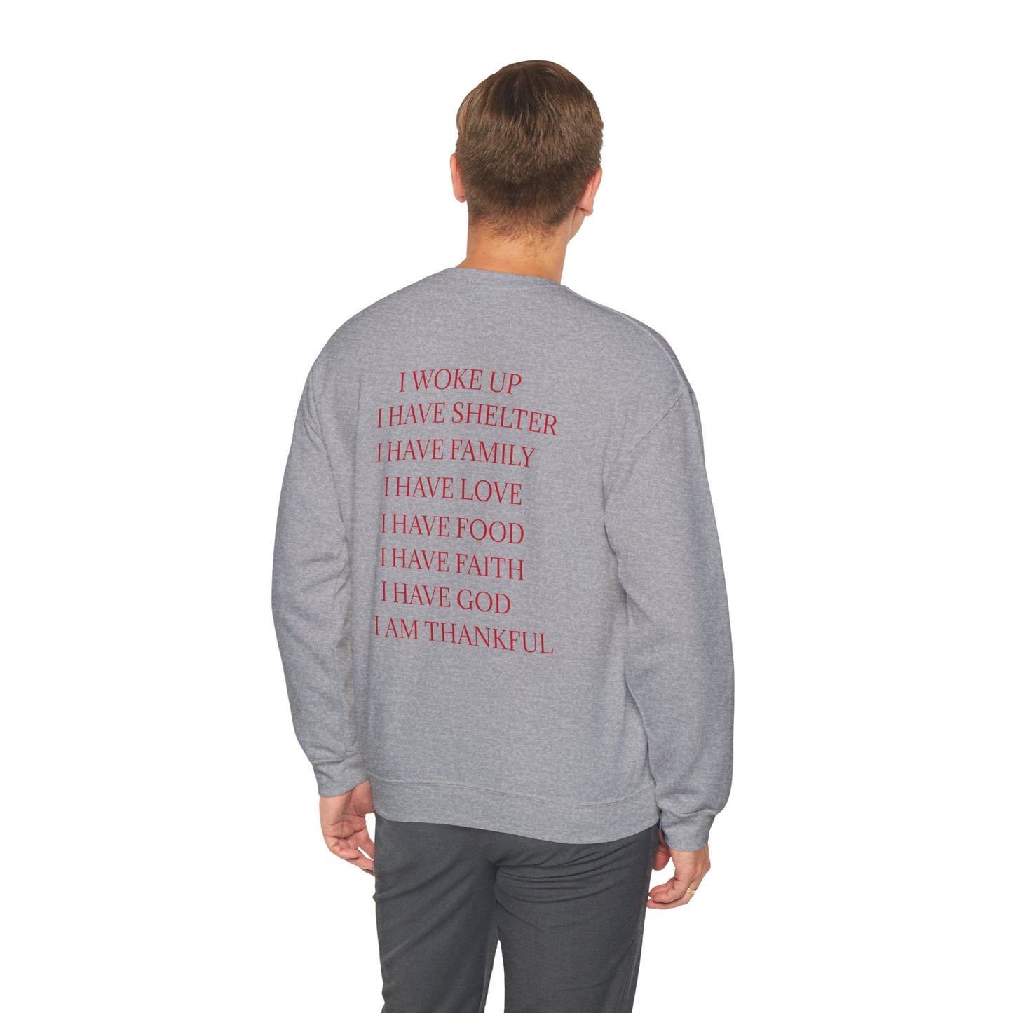 By The Grace Of God Crewneck Sweatshirt