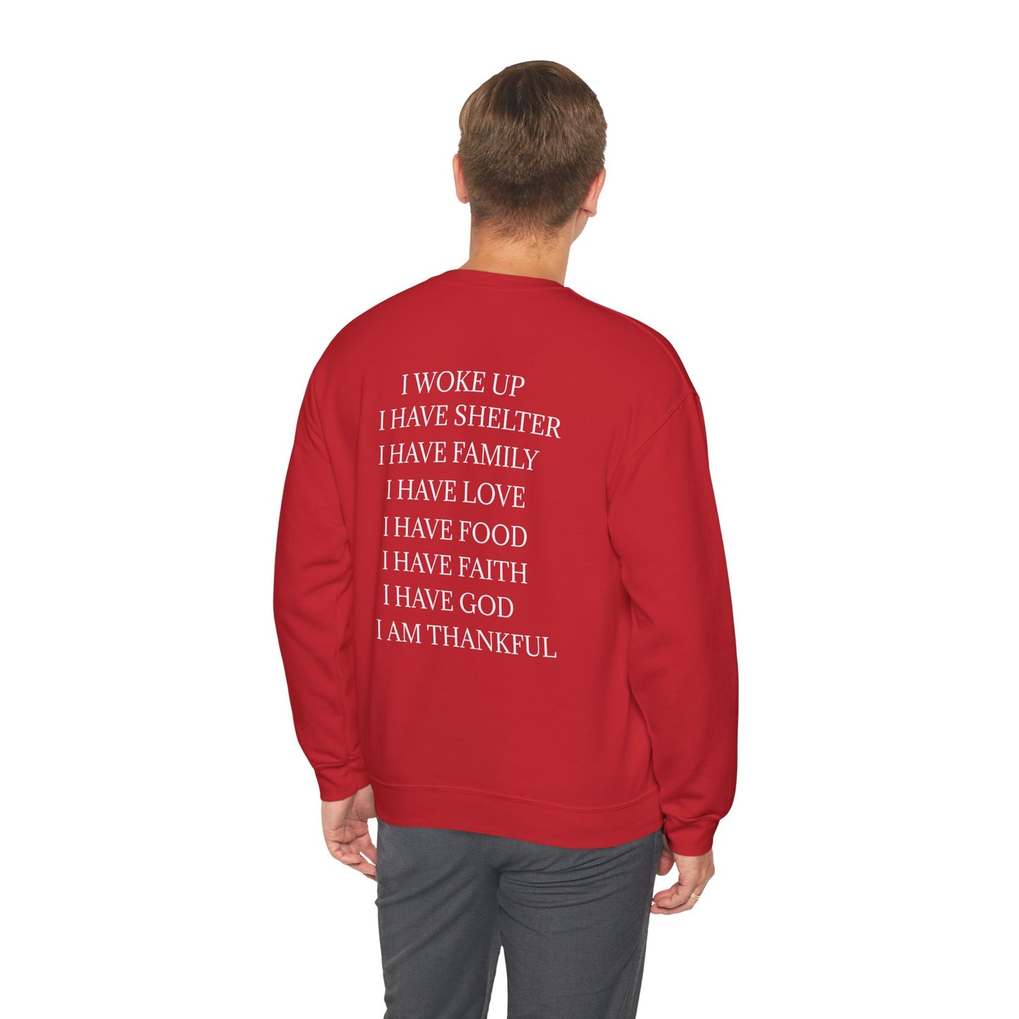 By The Grace Of God Crewneck Sweatshirt