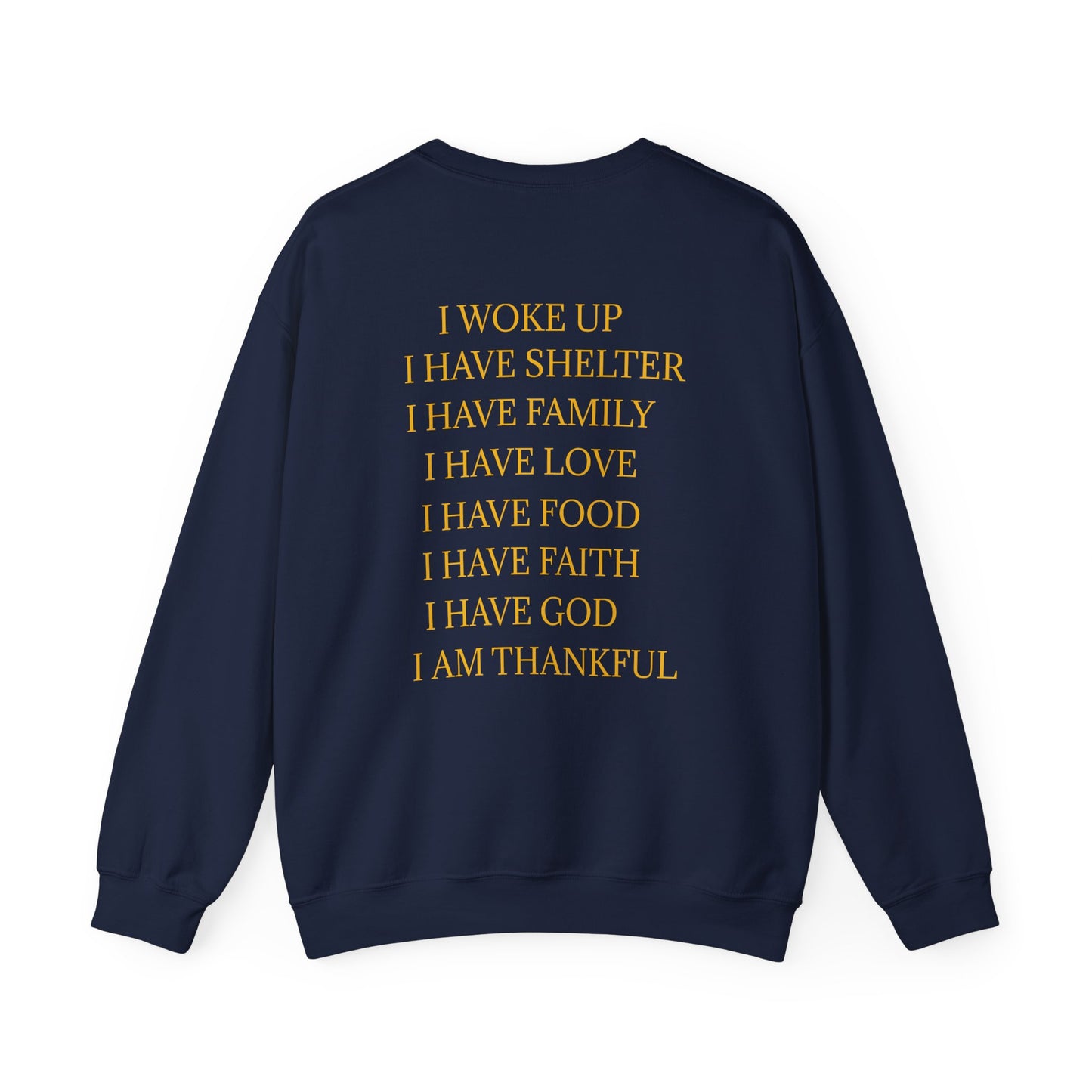 By The Grace Of God Crewneck Sweatshirt