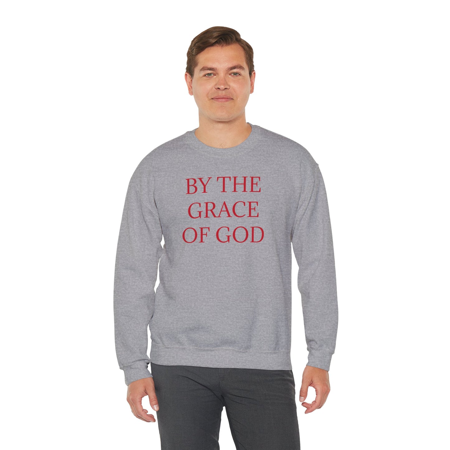 By The Grace Of God Crewneck Sweatshirt