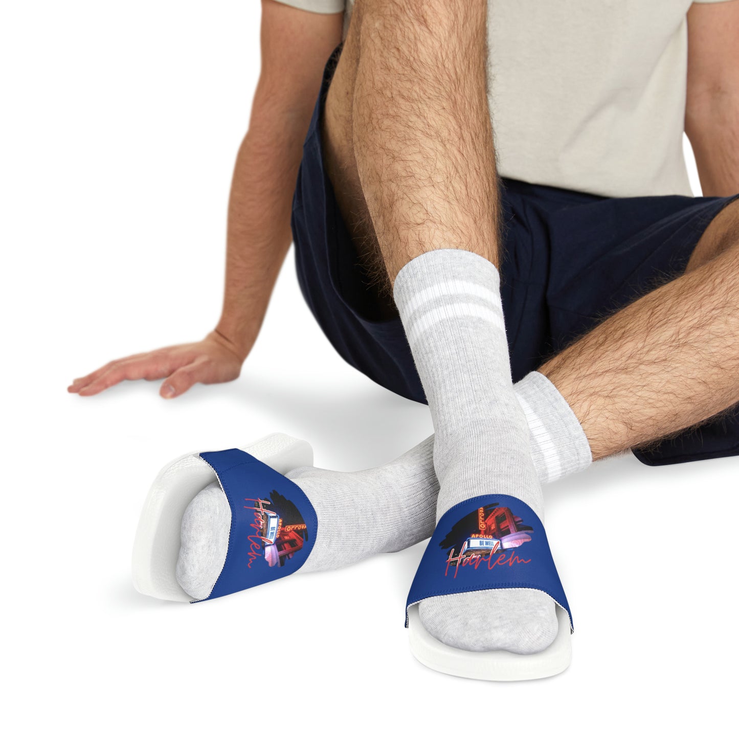 Men's No Place Like Harlem Slides