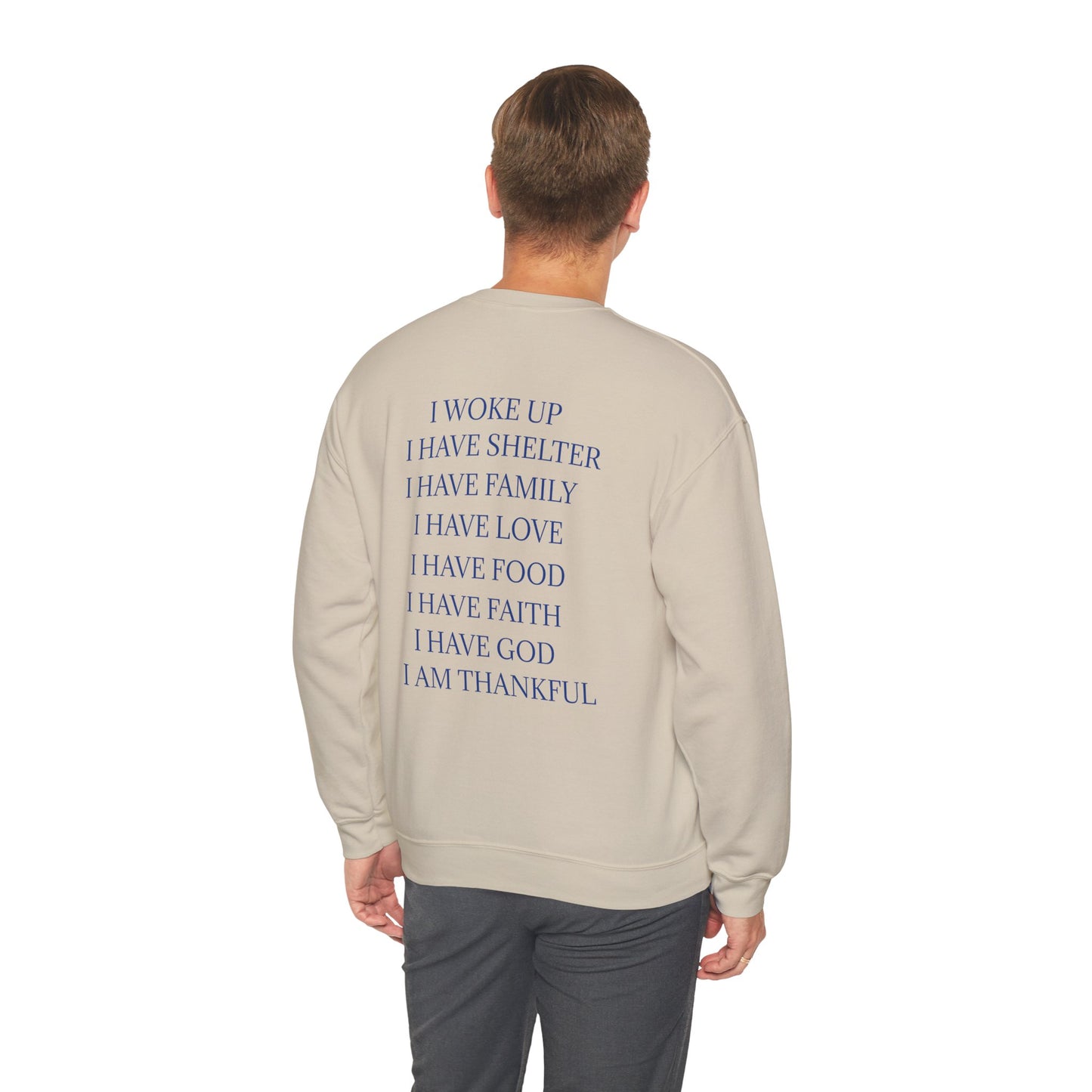 By The Grace Of God Crewneck Sweatshirt