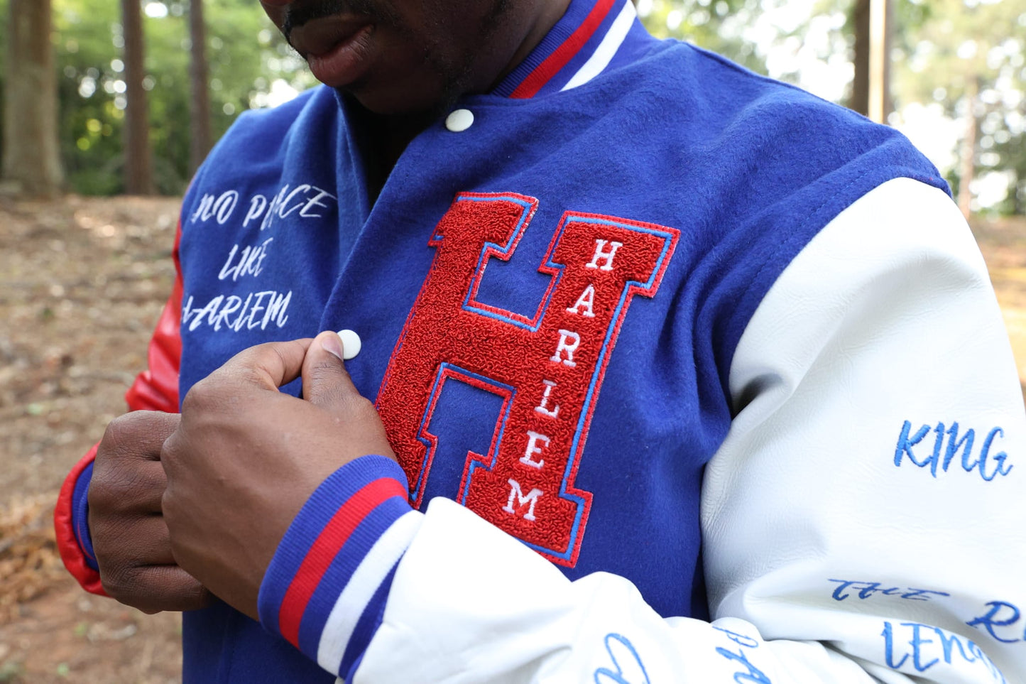 No Place Like Harlem USA Varsity Jacket (PRE ORDER)