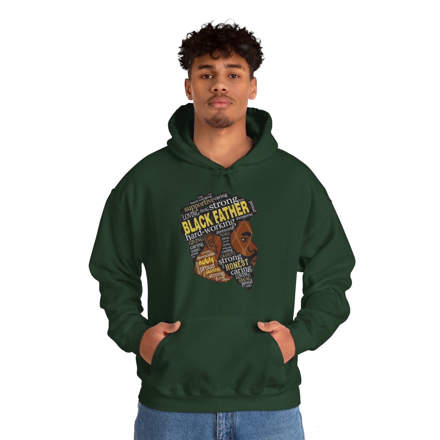 Black King Hoodie Sweatshirt