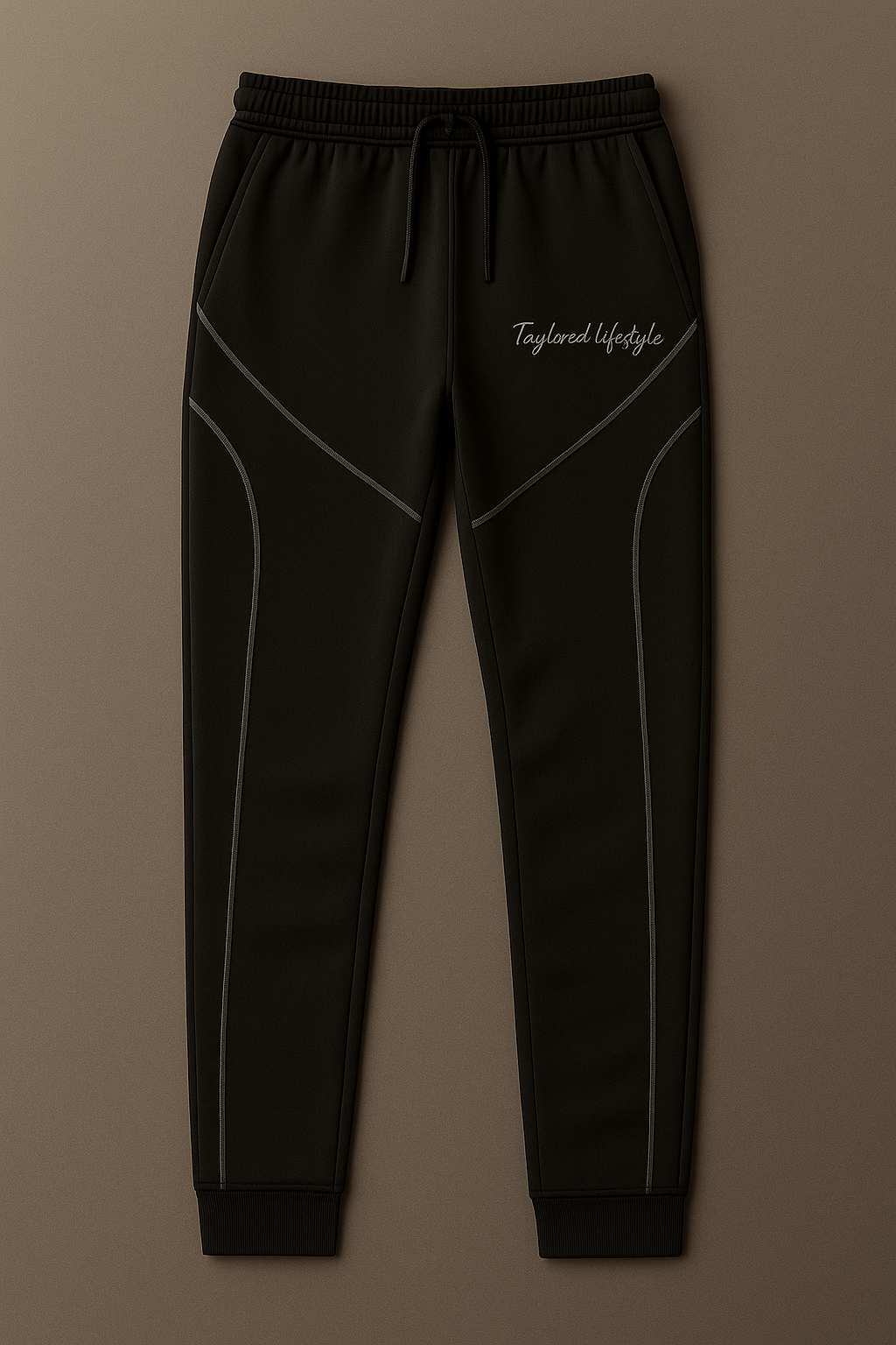Black and Gray New Taylored Sweatsuit
