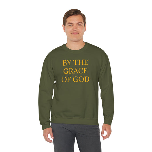 By The Grace Of God Crewneck Sweatshirt