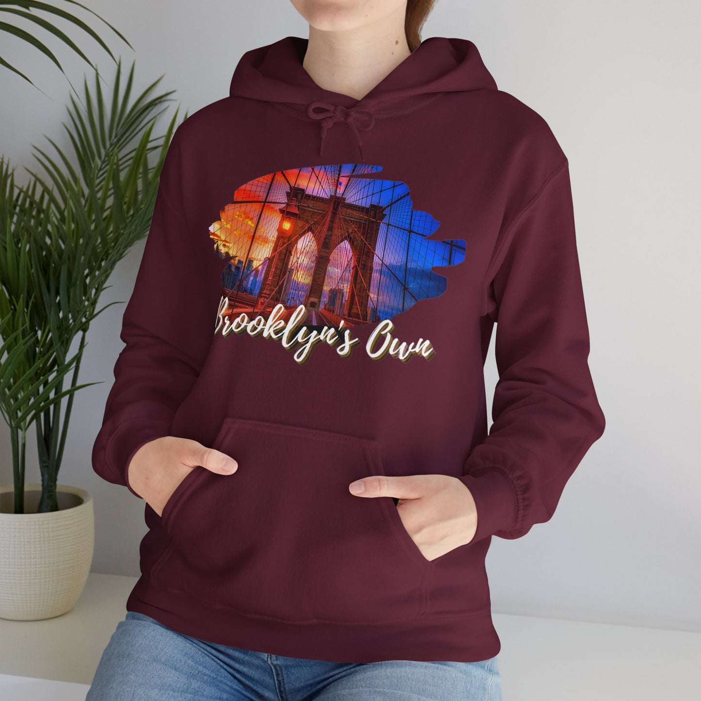 Big Brooklyn Unisex Hoodie Sweatshirt