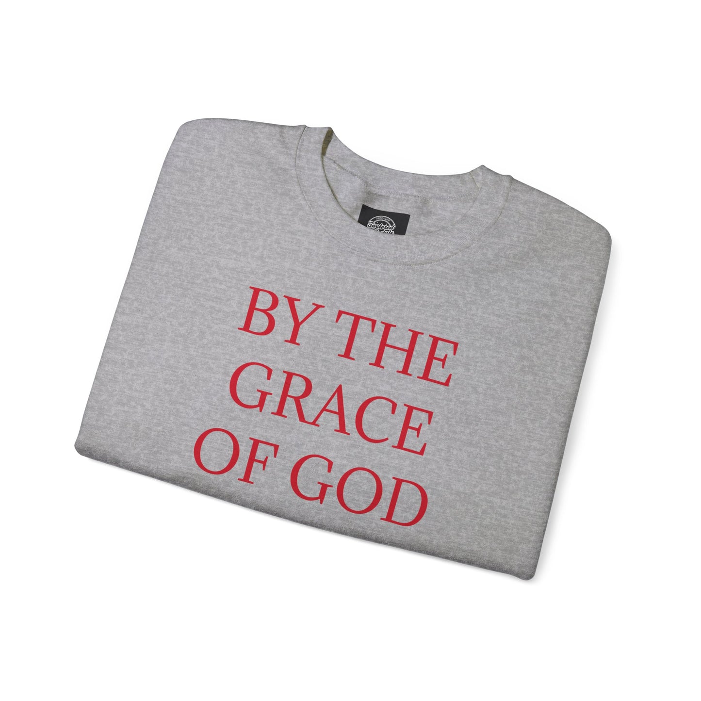 By The Grace Of God Crewneck Sweatshirt