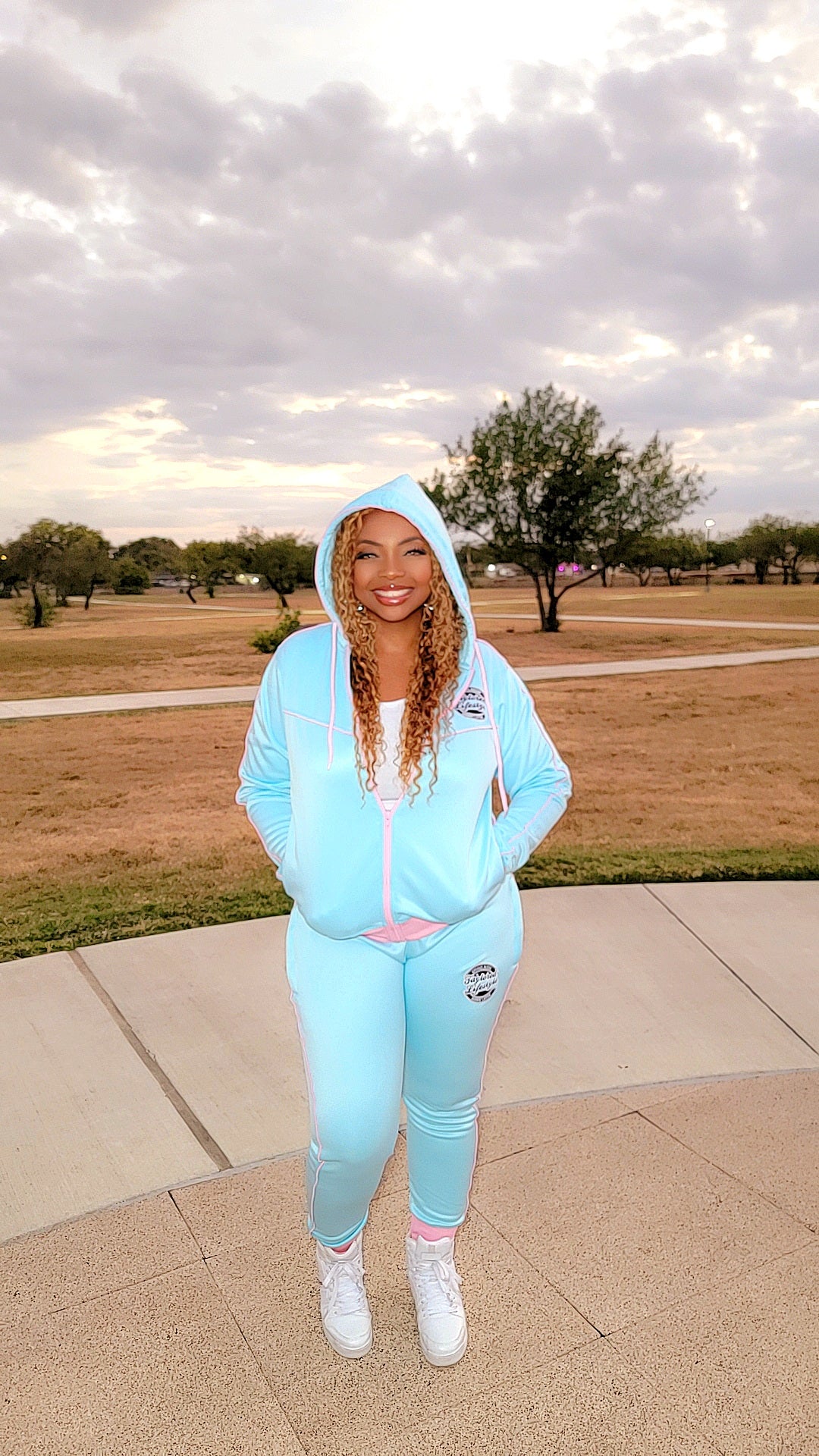 Taylored Lifestyle Unisex Cotton Candy Sweatsuit