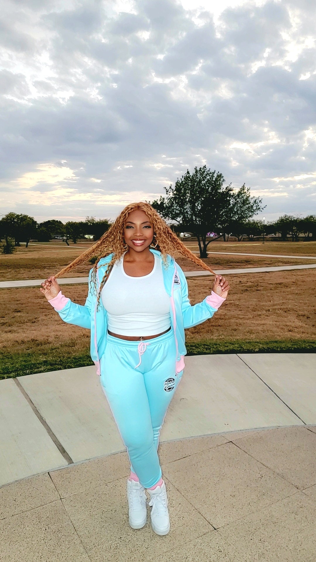 Taylored Lifestyle Unisex Cotton Candy Sweatsuit