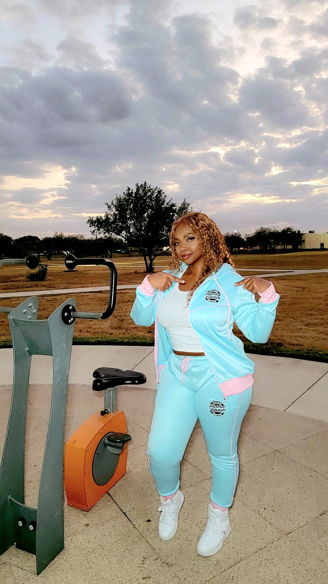 Taylored Lifestyle Unisex Cotton Candy Sweatsuit