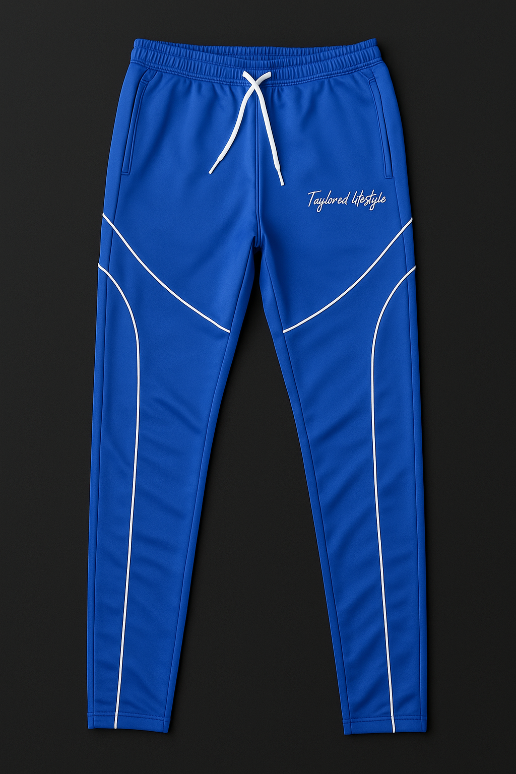 Nipsey Blue and White New Taylored Sweatsuit