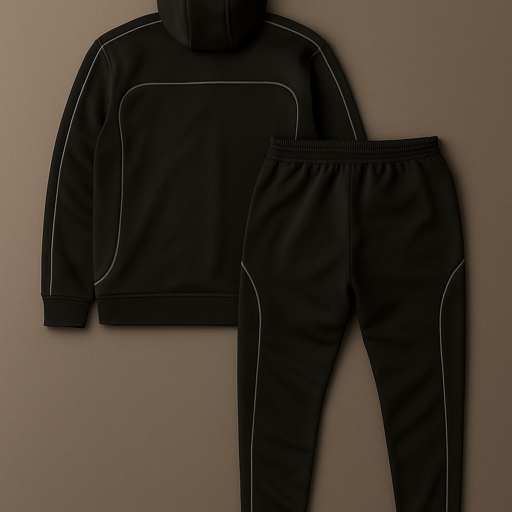 Black and Gray New Taylored Sweatsuit